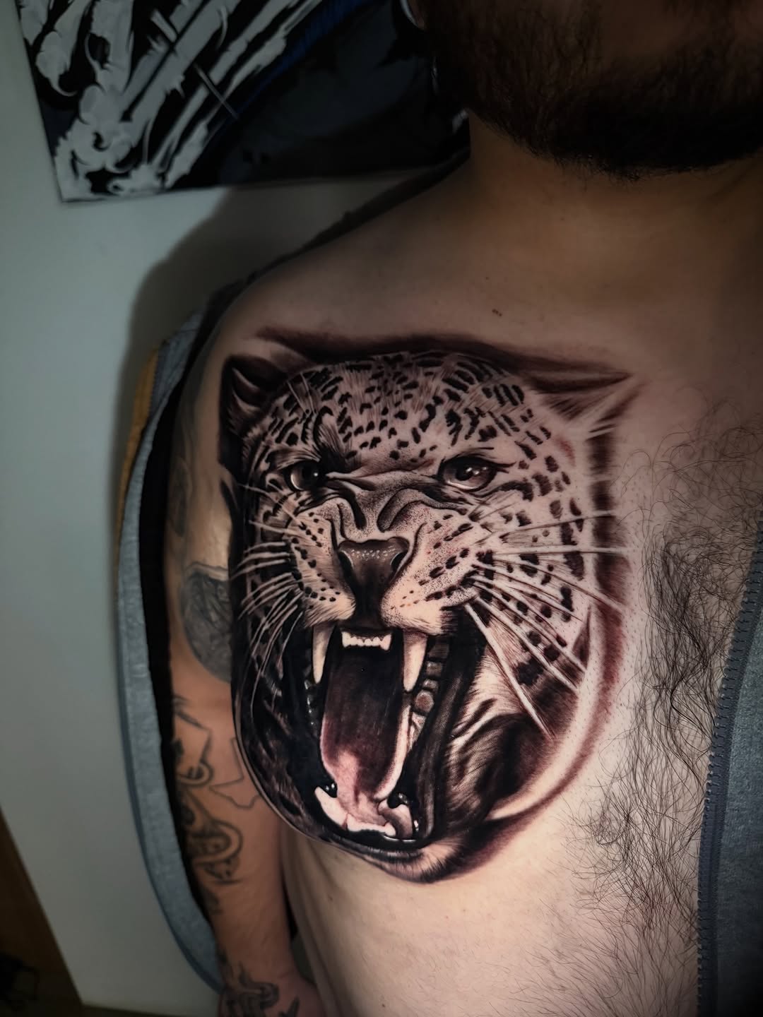 Tattoo by @inkzombi — realism, black_and_grey