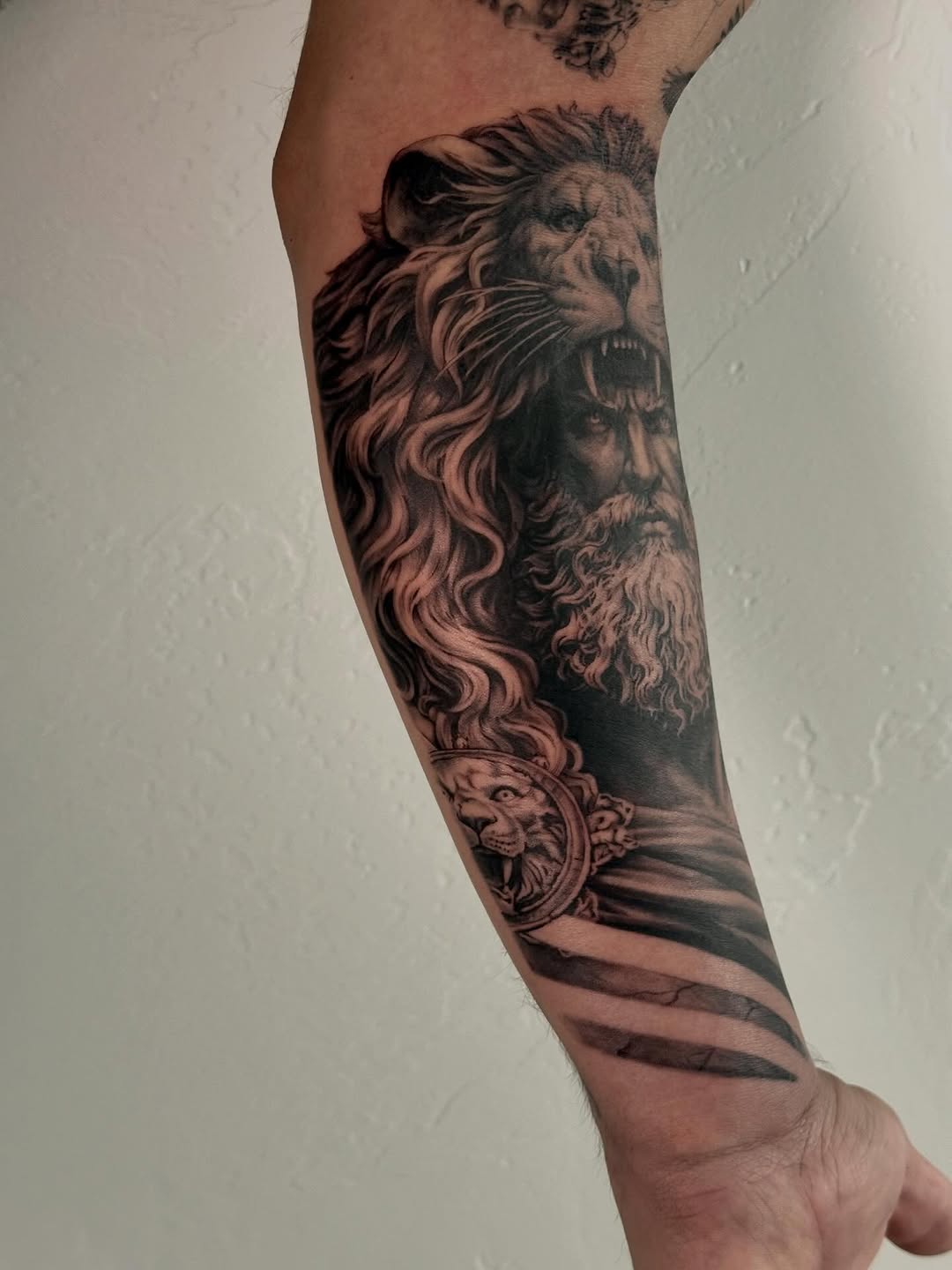 Tattoo by @winterhavenink — realism, black_and_grey