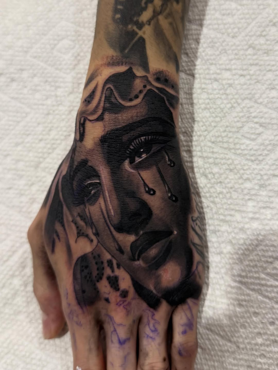 Tattoo by @tattoo_isaac562 โ black_and_grey, realism
