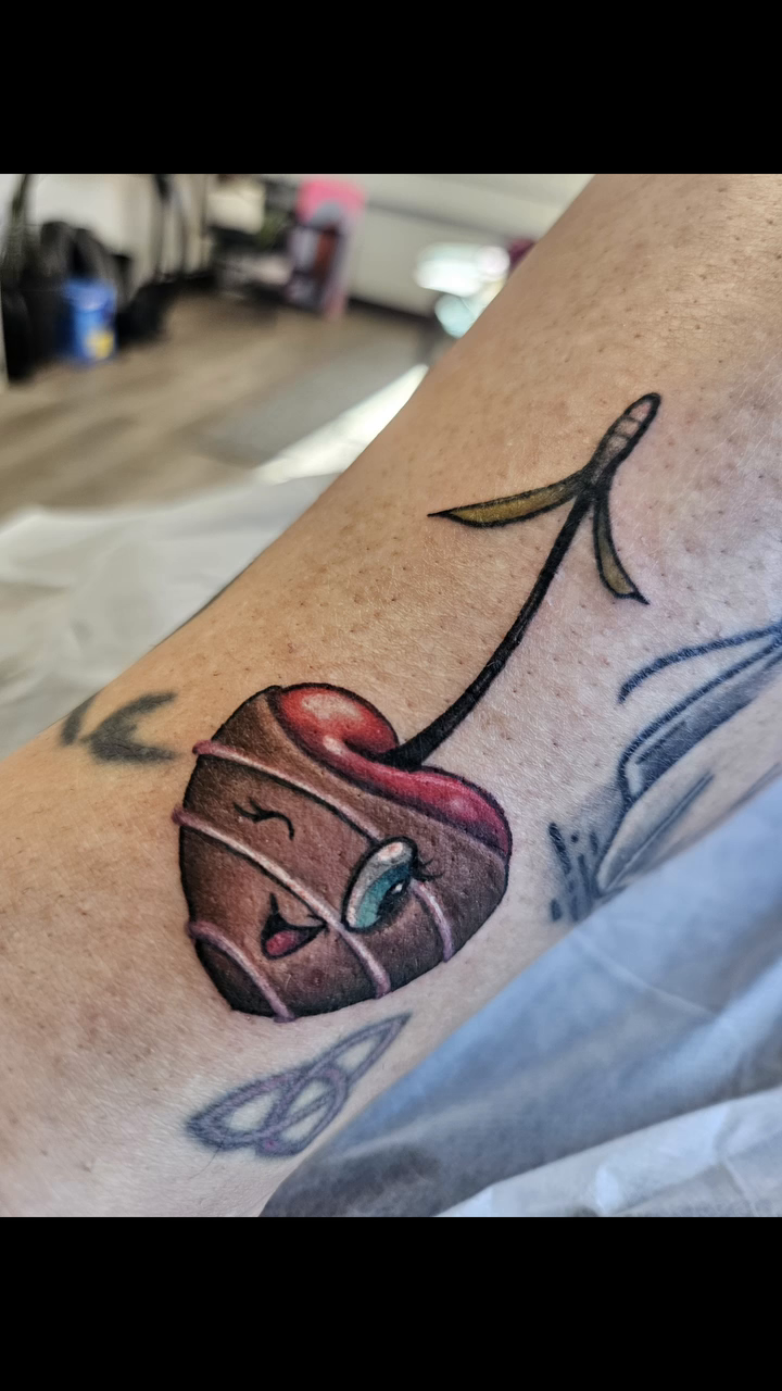 Tattoo by @angell_so_fly — new_school