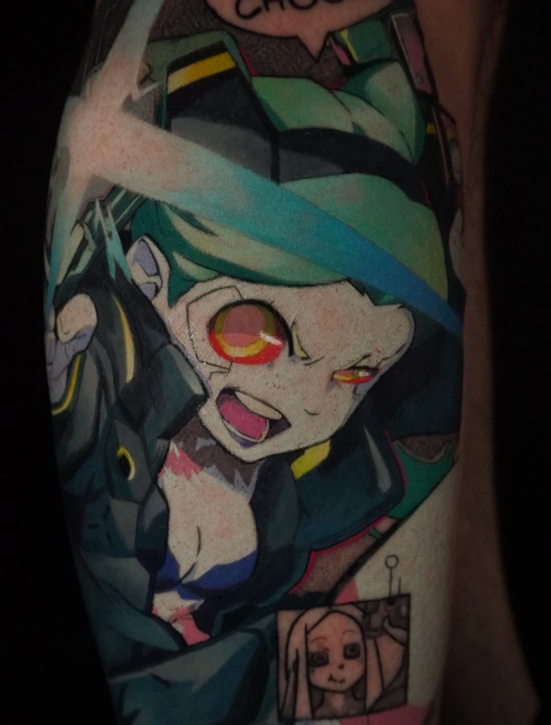 Tattoo by @bingtattoos — anime, new_school