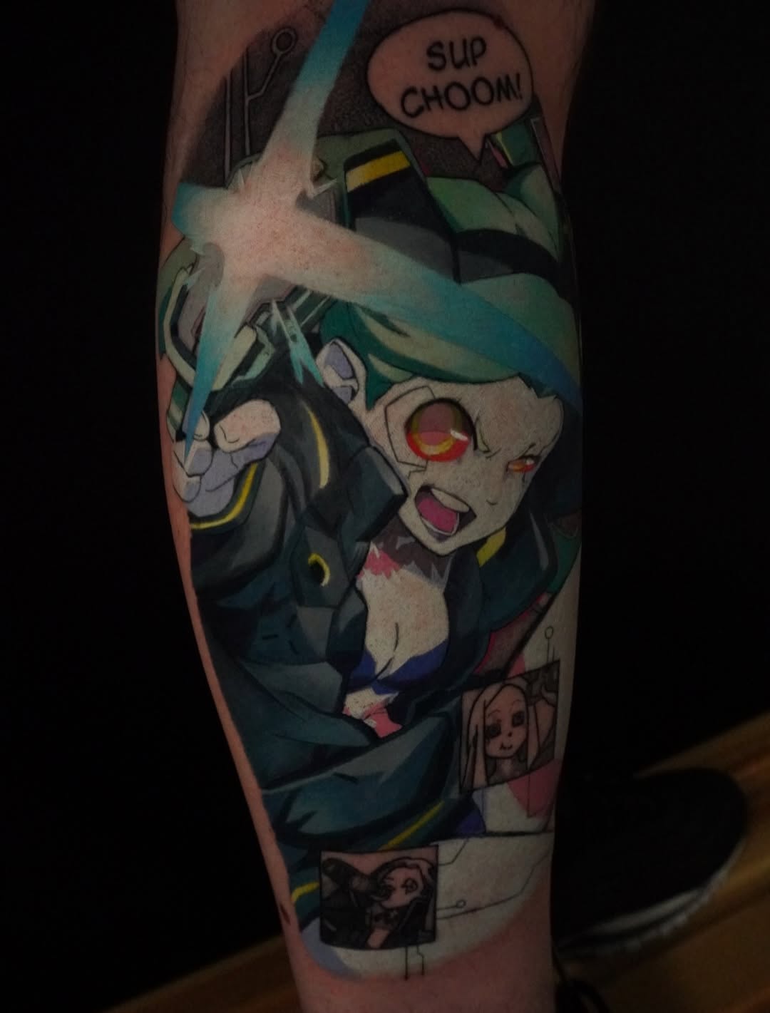 Tattoo by @bingtattoos — anime