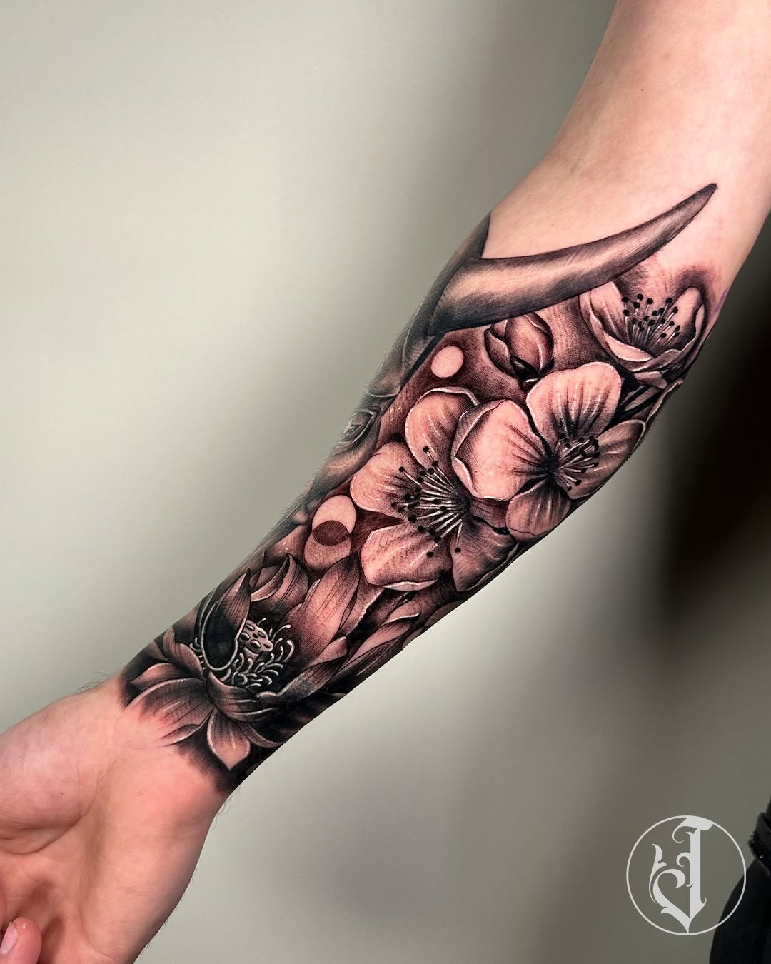 Tattoo by @tattoosbyj0sh — black_and_grey, realism