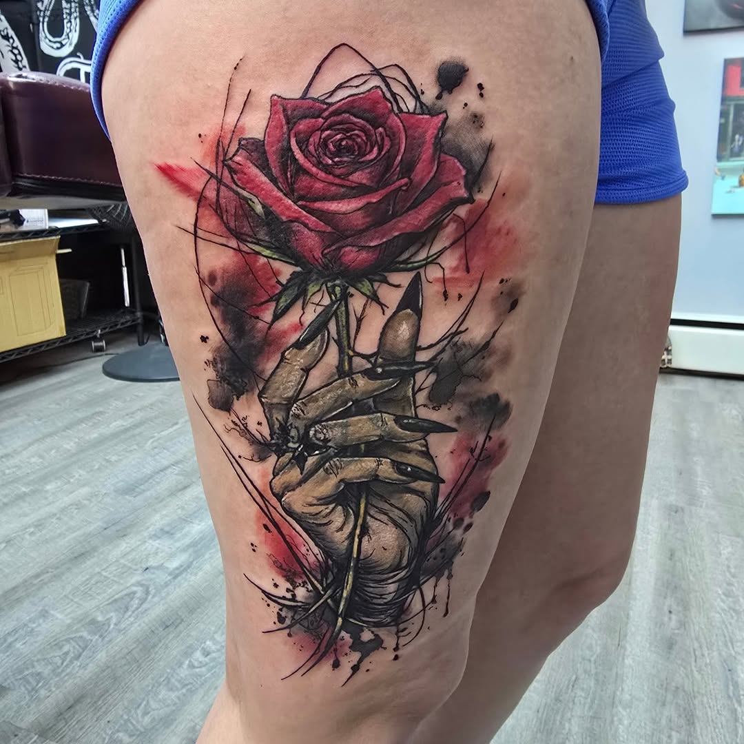 Tattoo by @david_winn_tattoos — trash_polka, realism