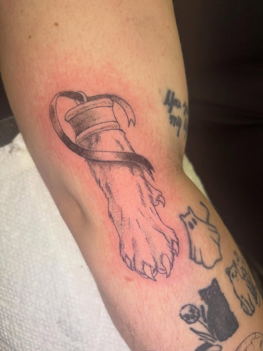Tattoo by @siekay โ fine_line, black_and_grey