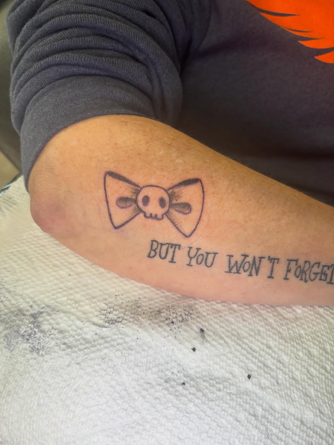 Tattoo by @siekay โ lettering_script