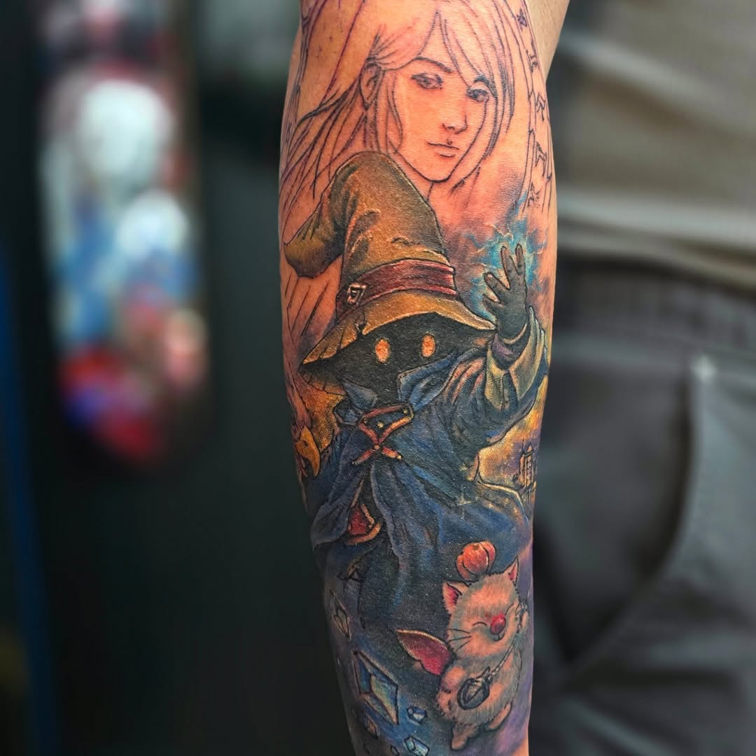 Tattoo by @david_winn_tattoos — anime, realism