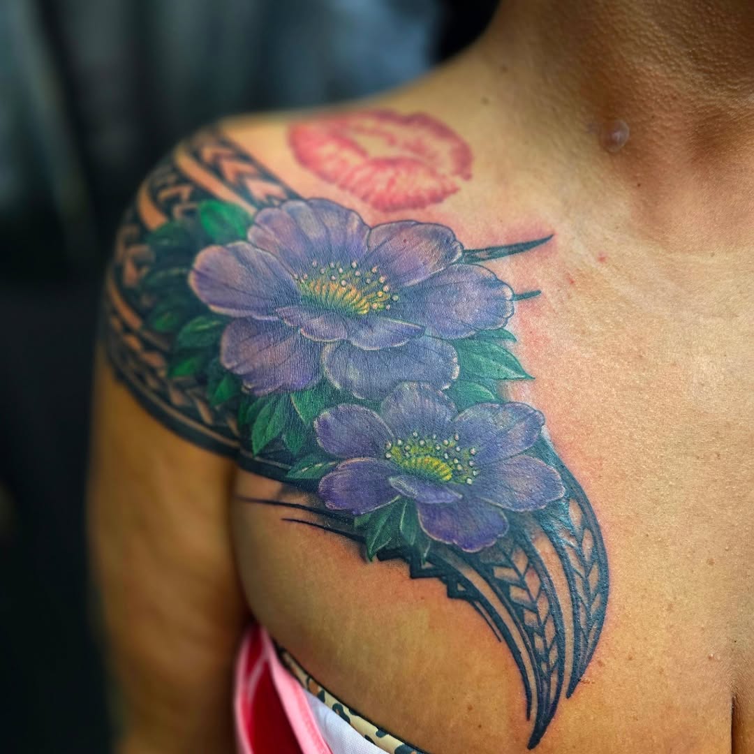 Tattoo by @david_winn_tattoos — realism, tribal