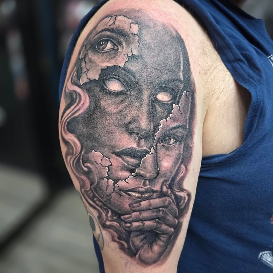 Tattoo by @david_winn_tattoos — realism, dark_realism