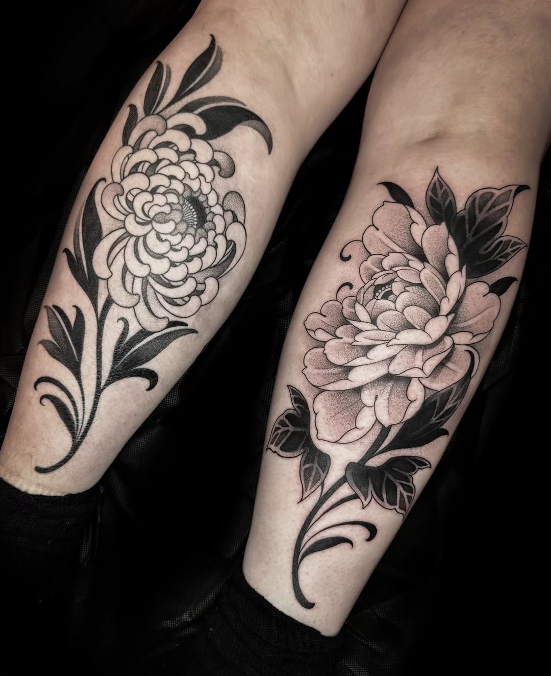 Tattoo by @tattoosbykelsi — japanese_irezumi, black_and_grey