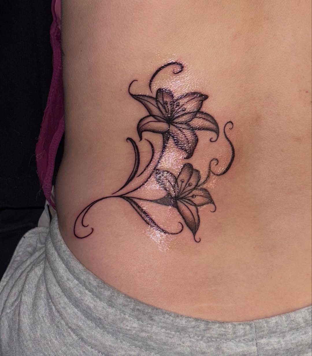 Tattoo by @ann.inkz — fine_line, black_and_grey