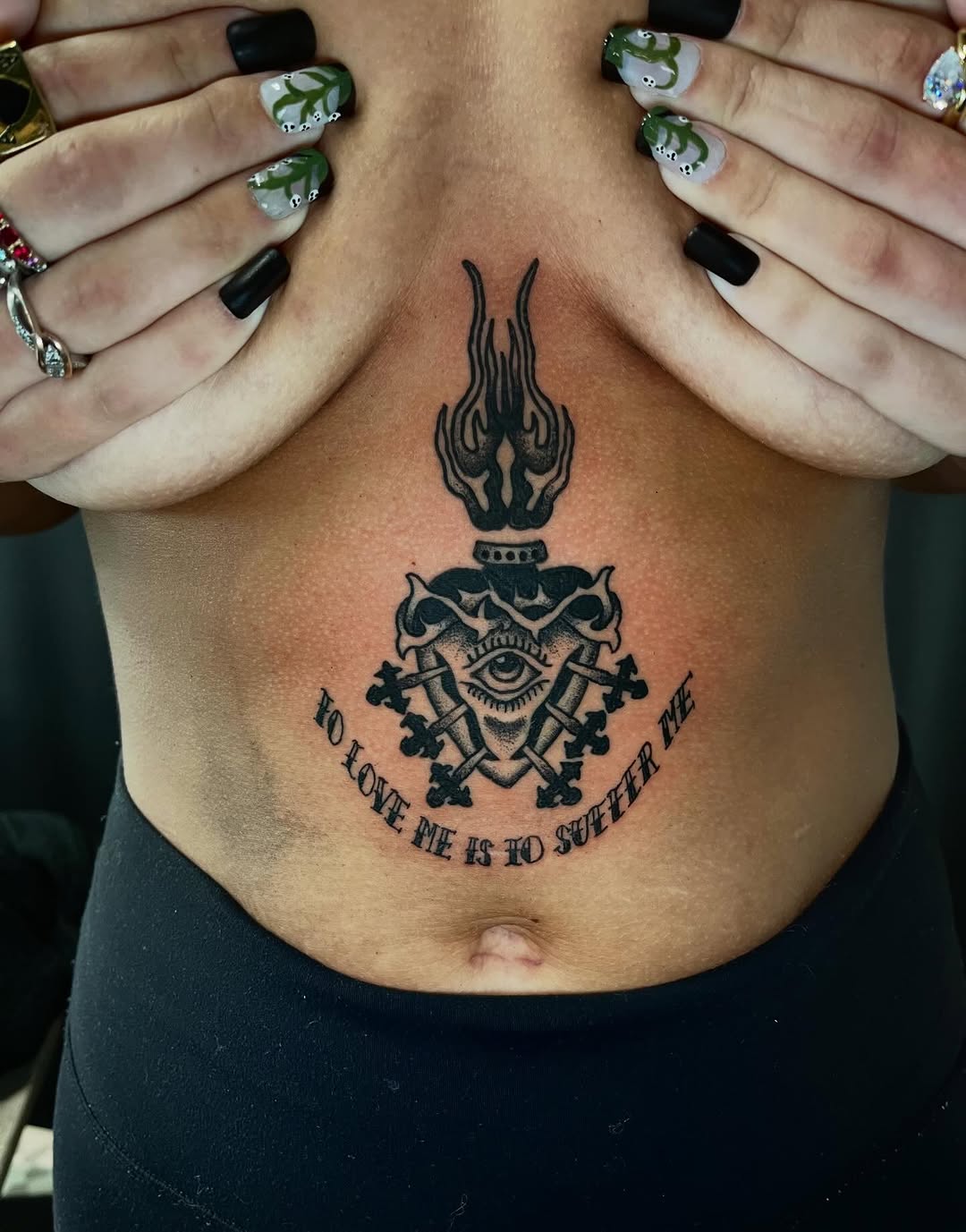 Tattoo by @mccubbinks — blackwork, lettering_script