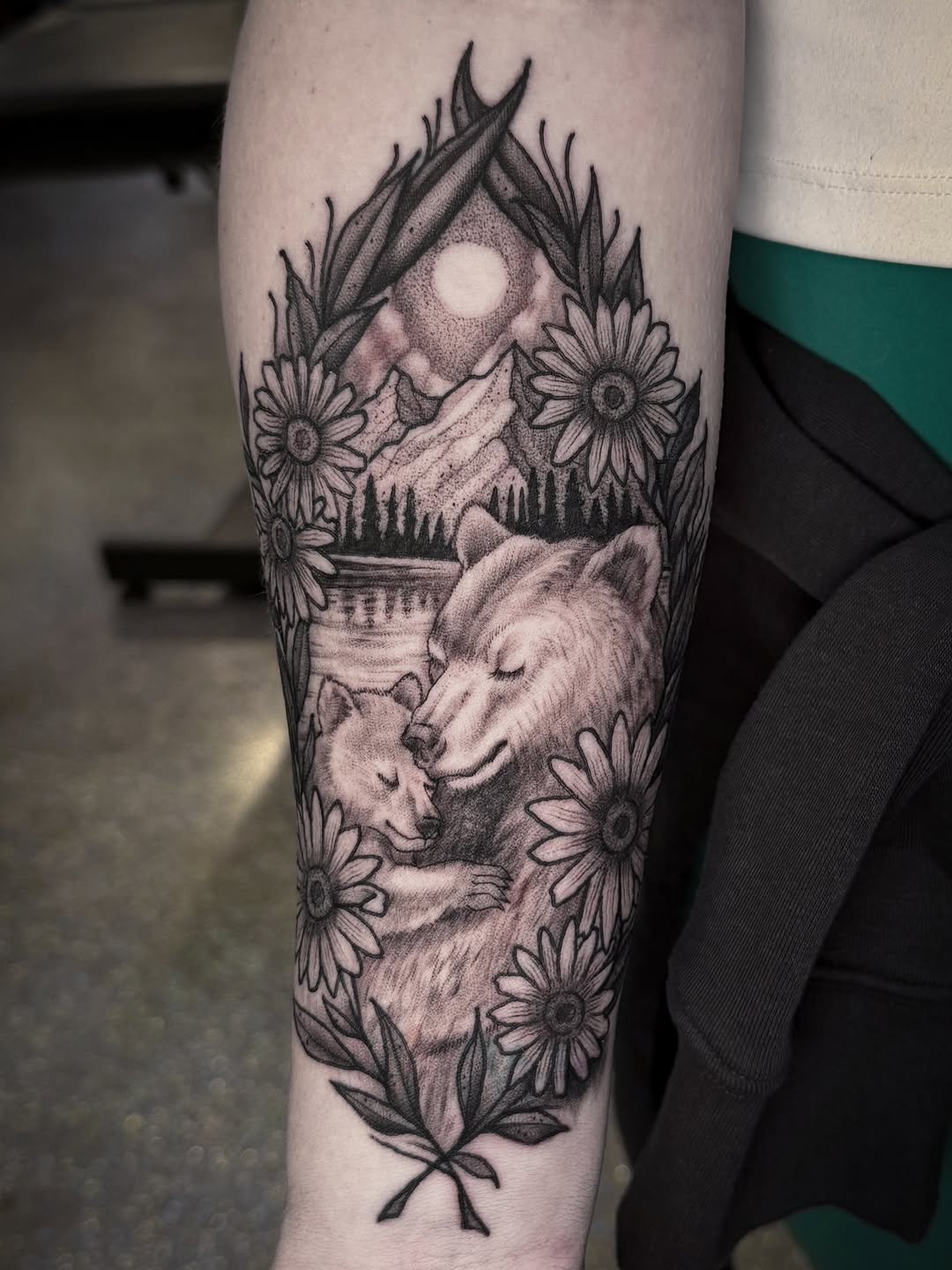 Tattoo by @tattoosbybrooks — realism, black_and_grey
