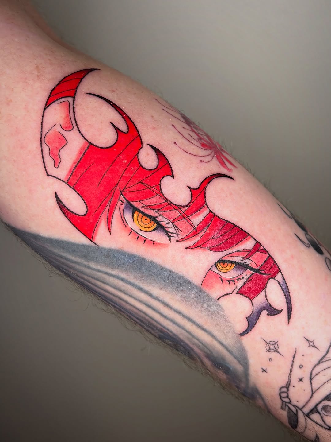 Tattoo by @whitneyrose.ink — anime, neo_traditional