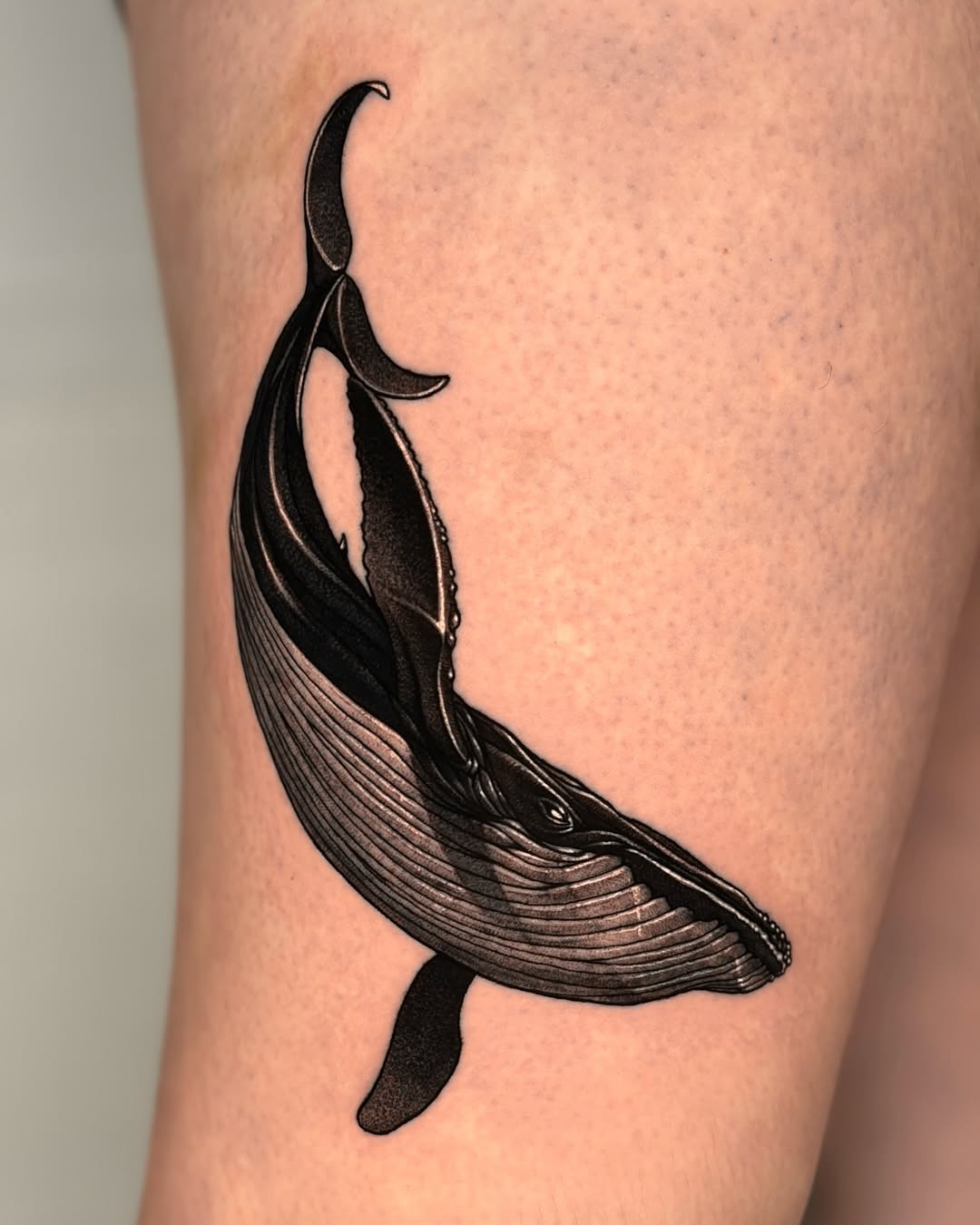 Tattoo by @hudo.tatt โ black_and_grey, realism