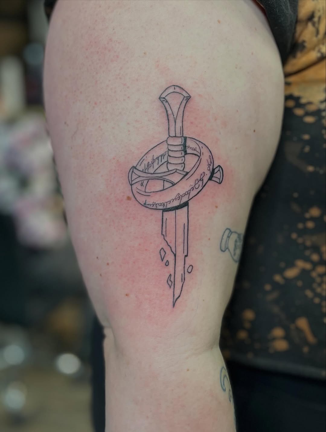 Tattoo by @laceyink_ — lettering_script, fine_line