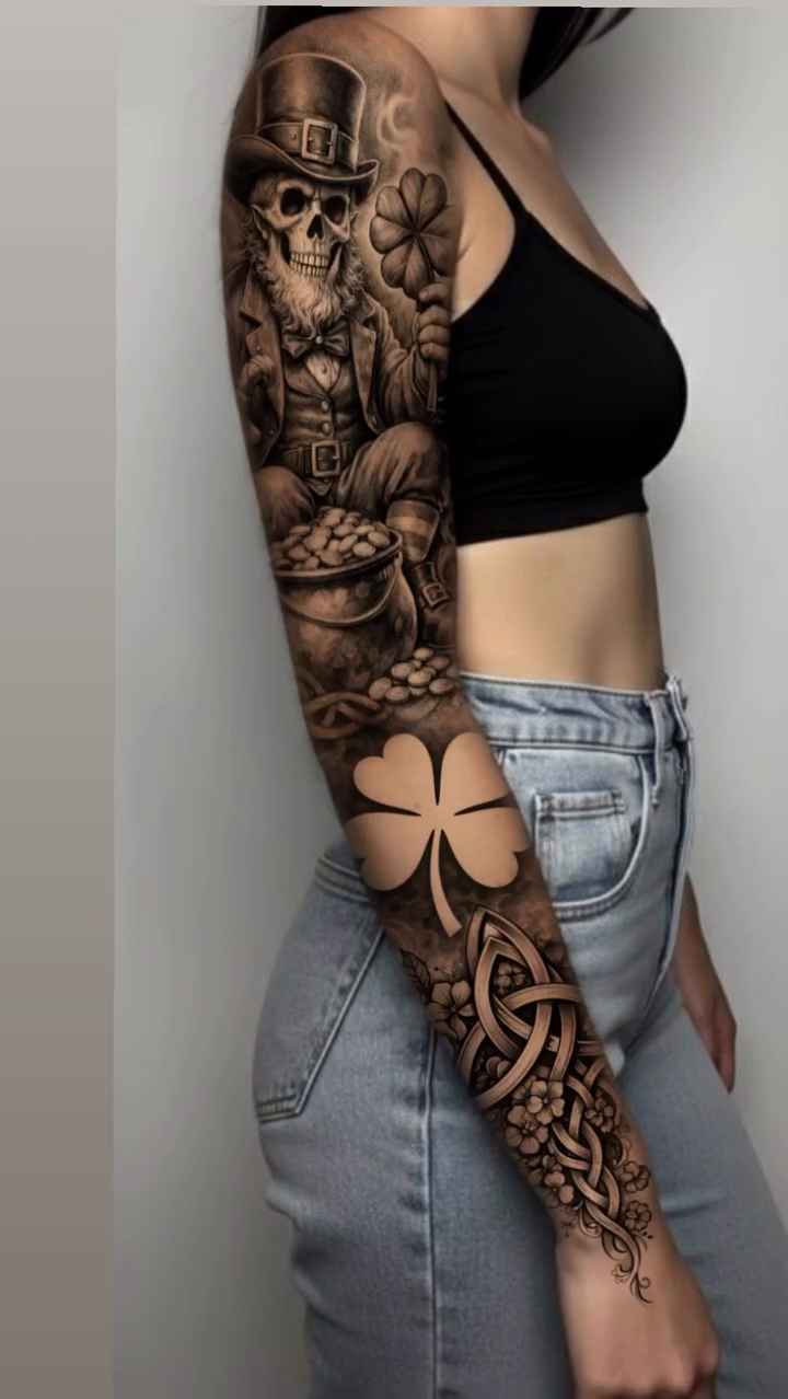 Tattoo by @ghostinktattoos — black_and_grey, realism
