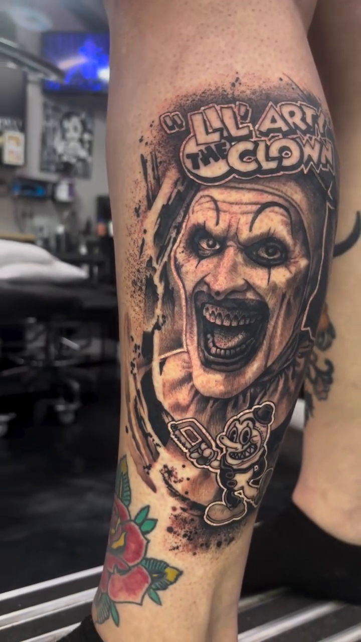Tattoo by @atombomb_89 — realism, black_and_grey