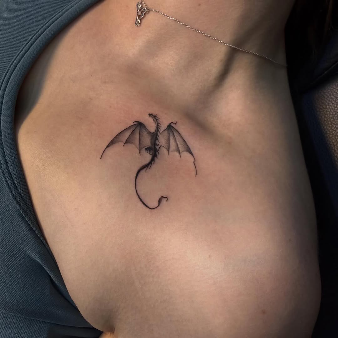 Tattoo by @keely_savage — fine_line, black_and_grey