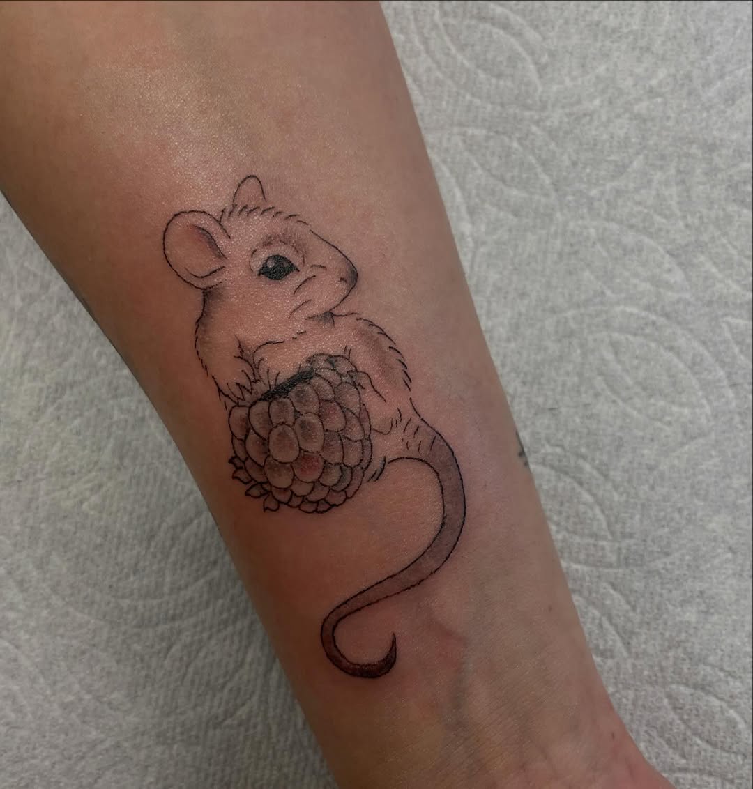 Tattoo by @alexis_studeman — fine_line, black_and_grey
