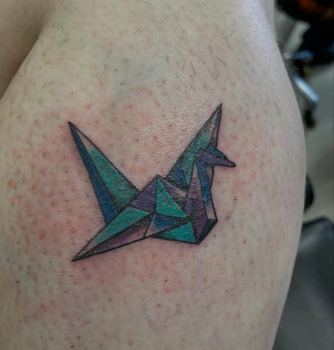 Tattoo by @alexis_studeman — geometric, fine_line