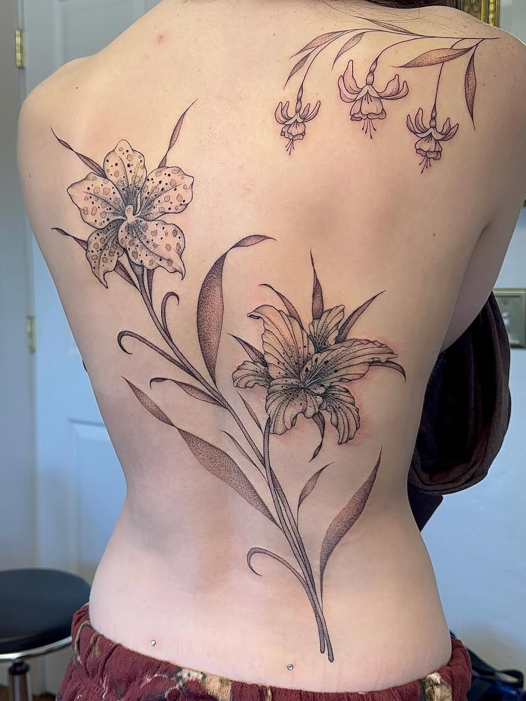 Tattoo by @bboujeeink2 — fine_line, dotwork