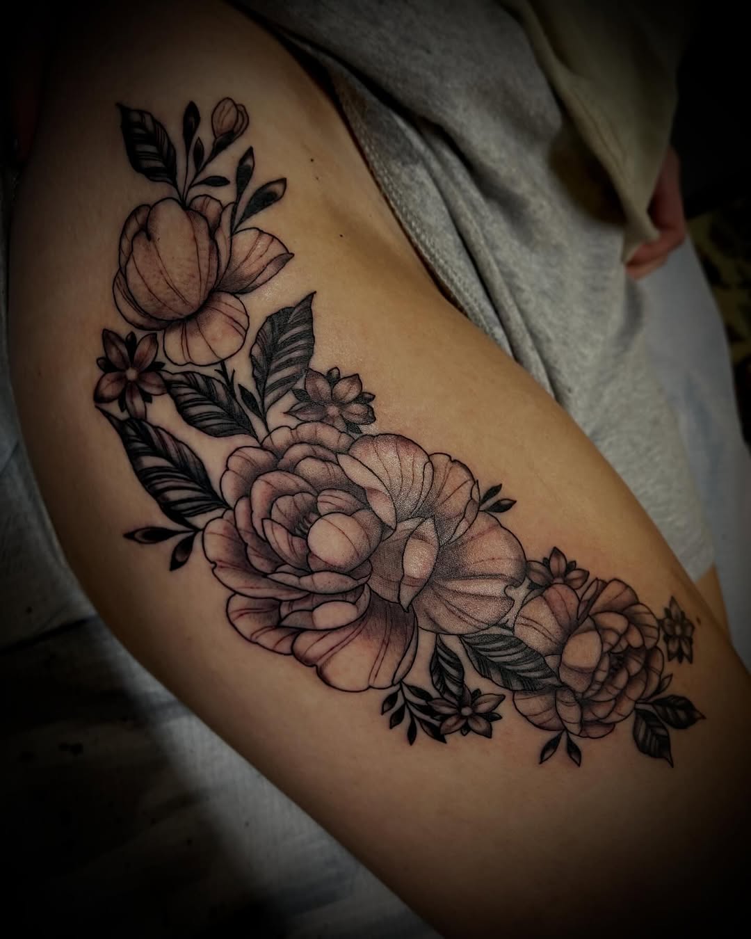 Tattoo by @jacobfinellitattoos — black_and_grey, illustrative