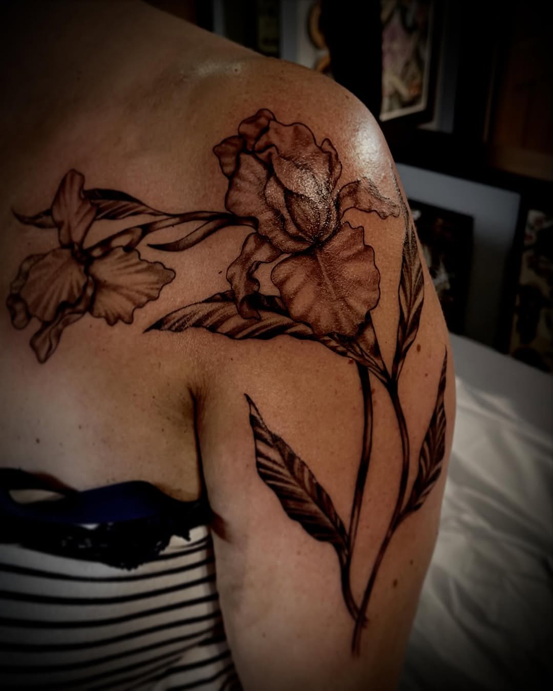 Tattoo by @jacobfinellitattoos — illustrative, black_and_grey