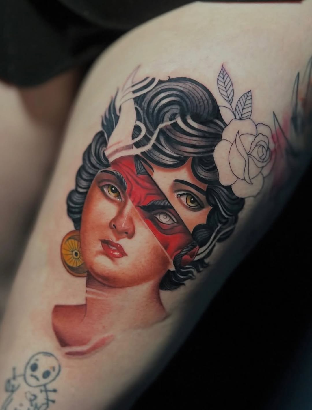 Tattoo by @tattoosbymattarguello โ realism, trash_polka