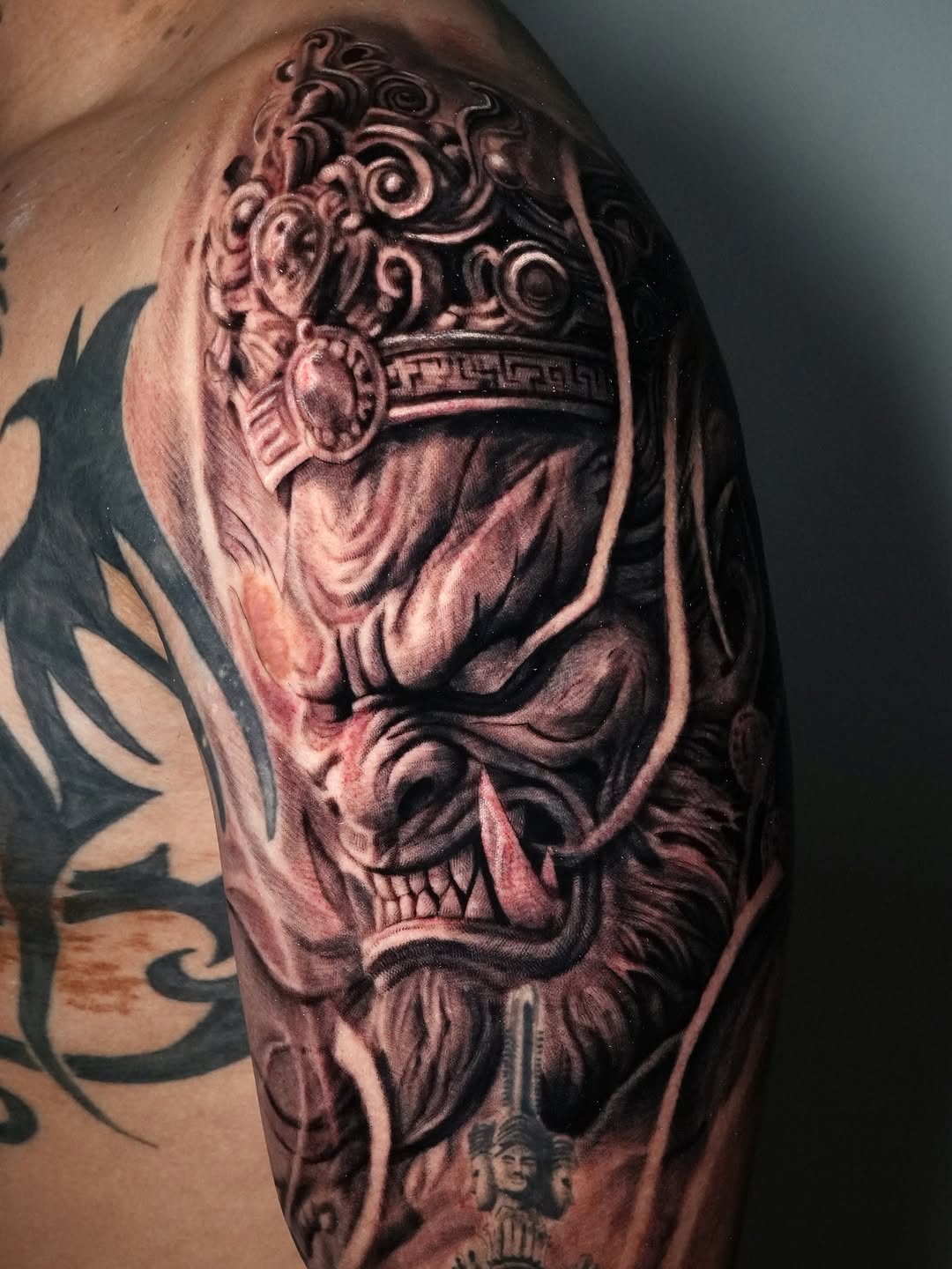 Tattoo by @nik__ink โ realism, dark_realism