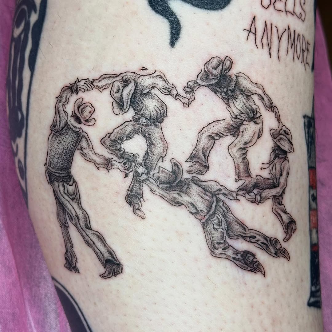 Tattoo by @madonna_the_slut — illustrative, black_and_grey