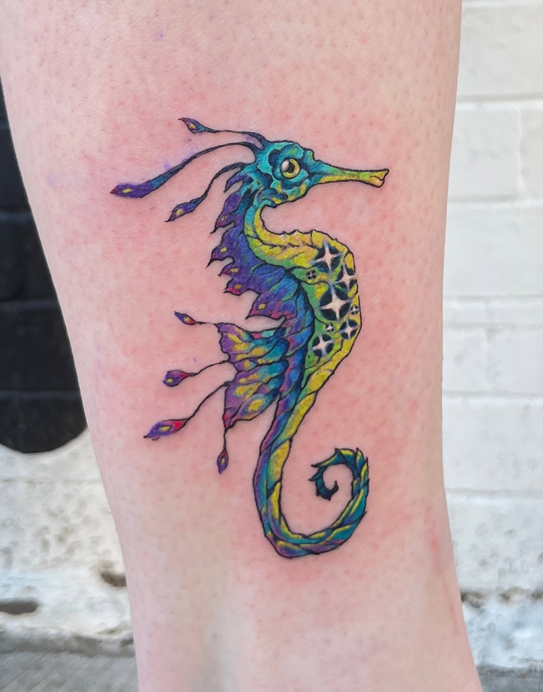 Tattoo by @battlekatgalactica — illustrative, watercolor