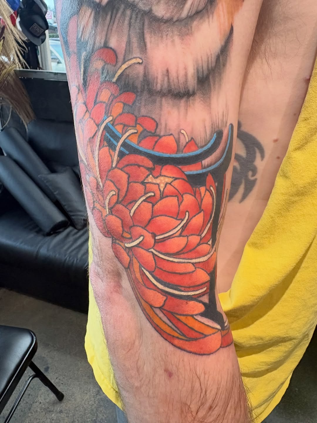 Tattoo by @fortunate_flesh — japanese_irezumi, illustrative