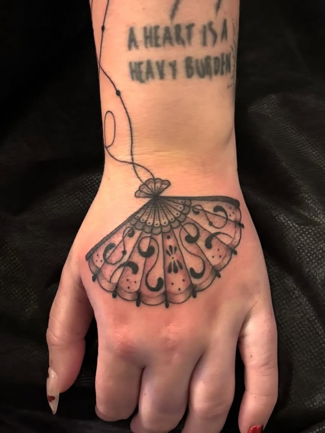 Tattoo by @k.shordon_tattooer — blackwork, ornamental
