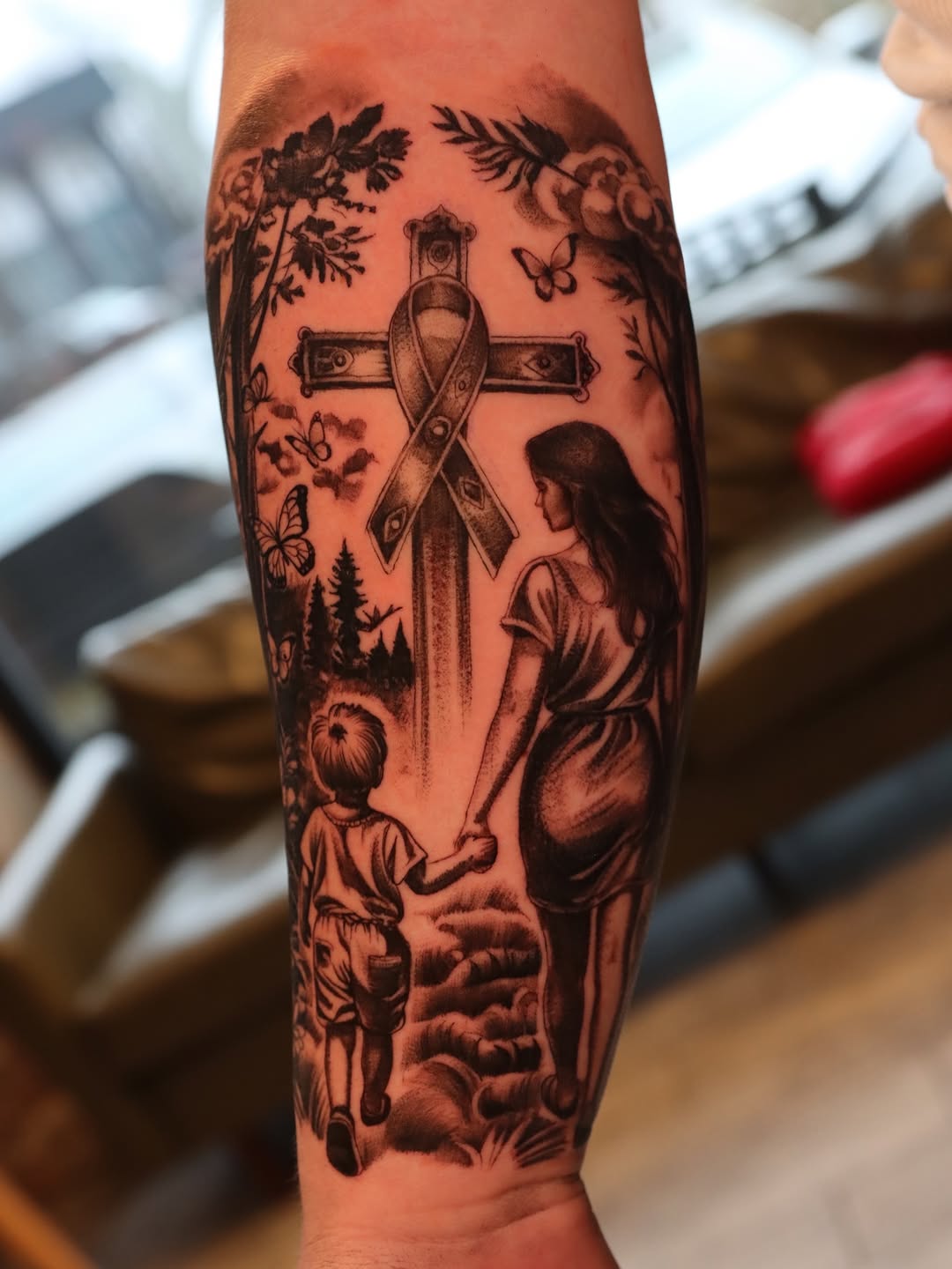 Tattoo by @tat_papi — realism, black_and_grey