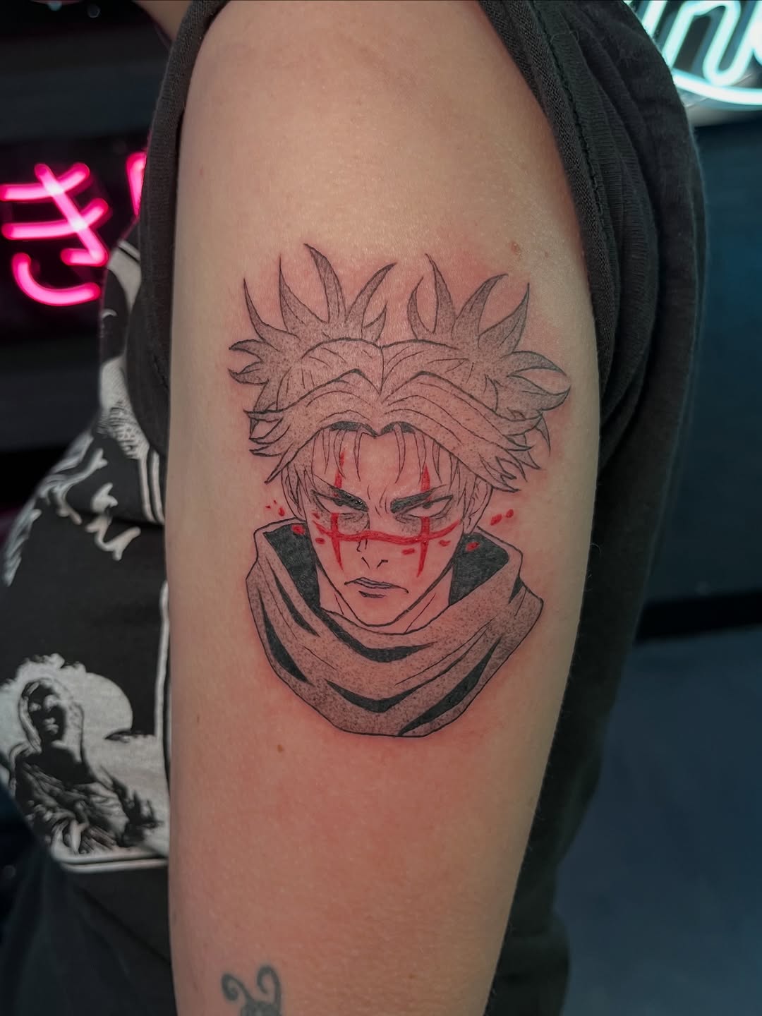 Tattoo by @bunnymanalo — anime, illustrative