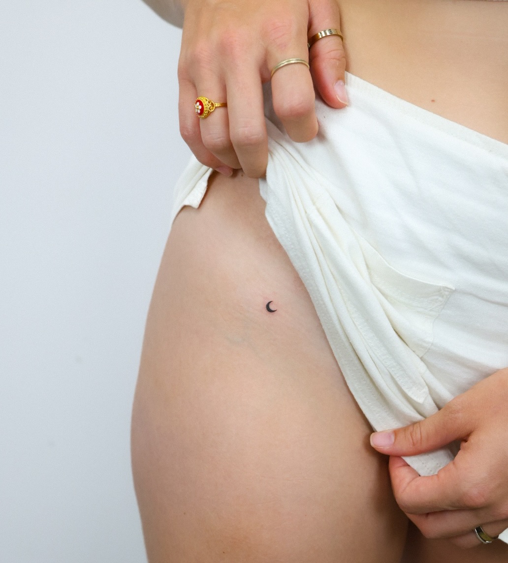 Tattoo by @cornu.tattoos β fine_line, minimalist