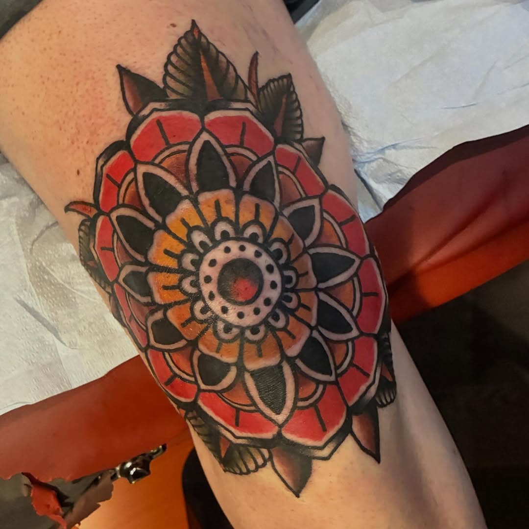 Tattoo by @mike_hudgins_ — american_traditional, illustrative