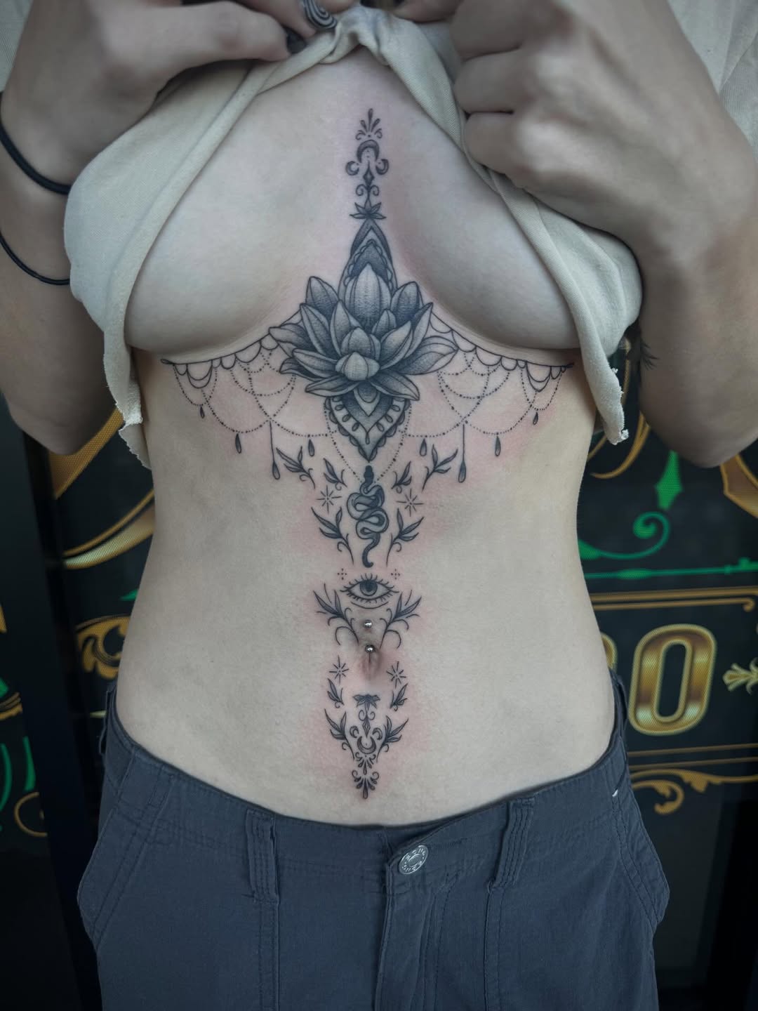 Tattoo by @jianna_tattoos — fine_line, ornamental