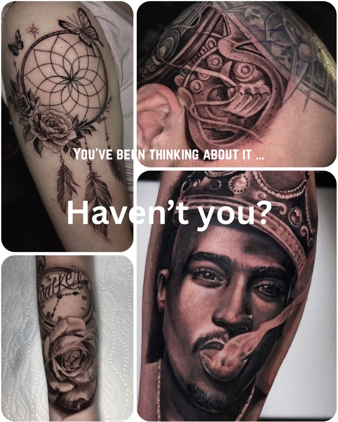 Tattoo by @redeemedkingtattoos โ black_and_grey
