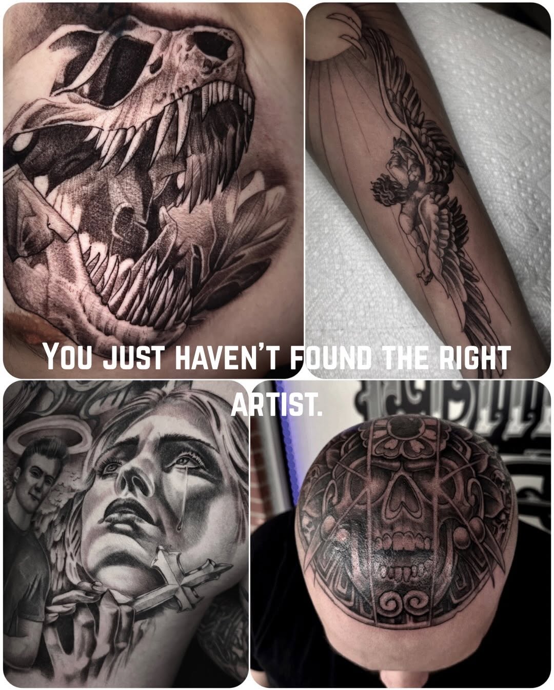 Tattoo by @redeemedkingtattoos โ realism, black_and_grey