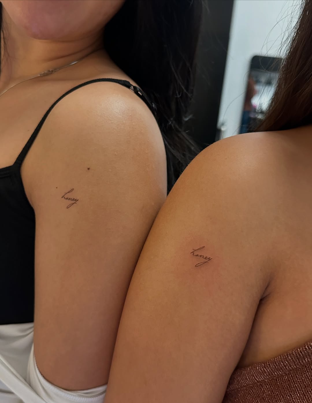 Tattoo by @taravychi — fine_line, lettering_script