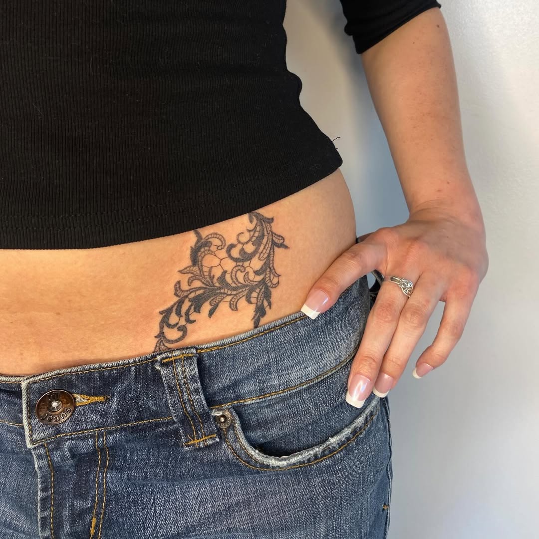 Tattoo by @supercutetattoo — ornamental, fine_line