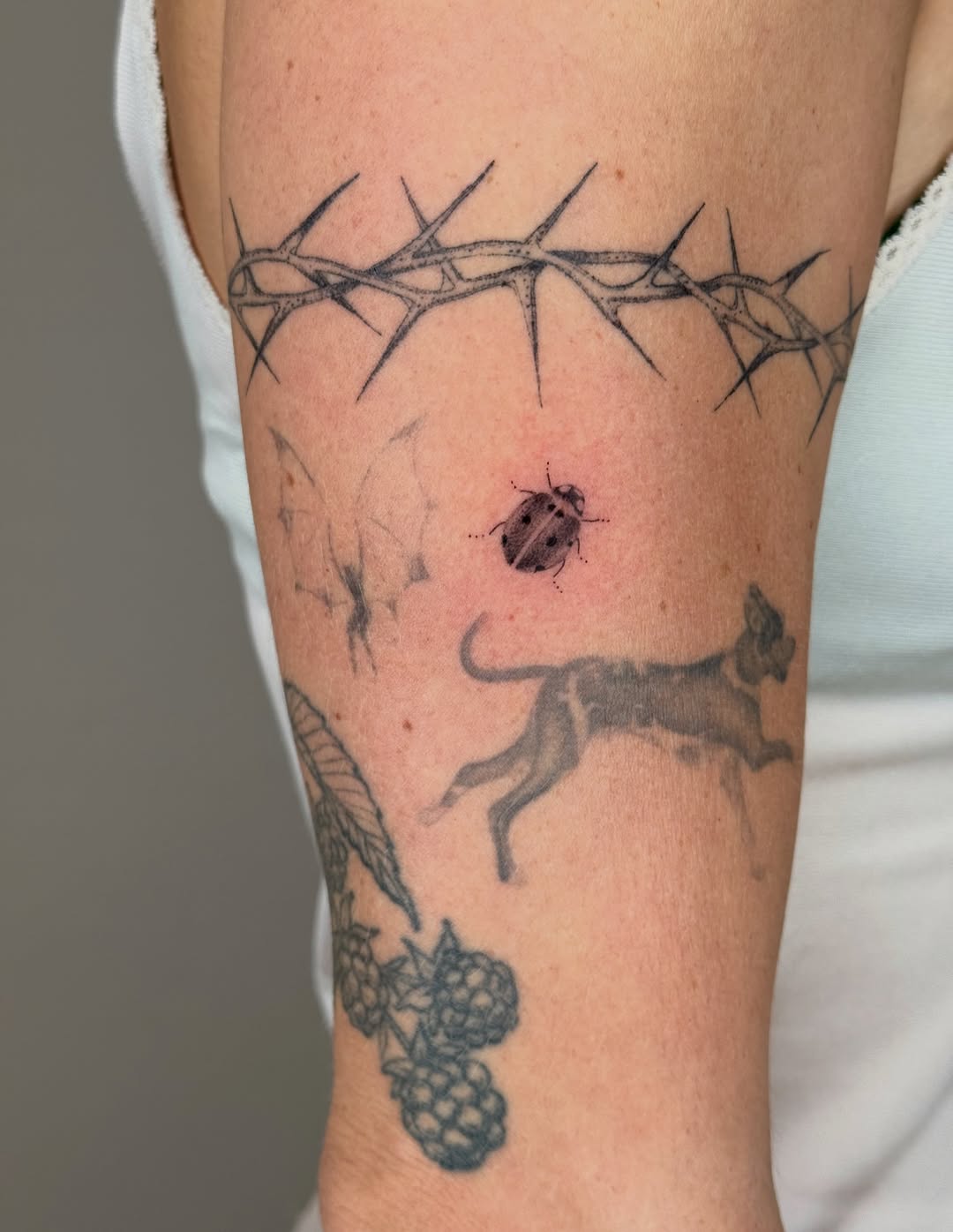 Tattoo by @youre_so_baby — black_and_grey