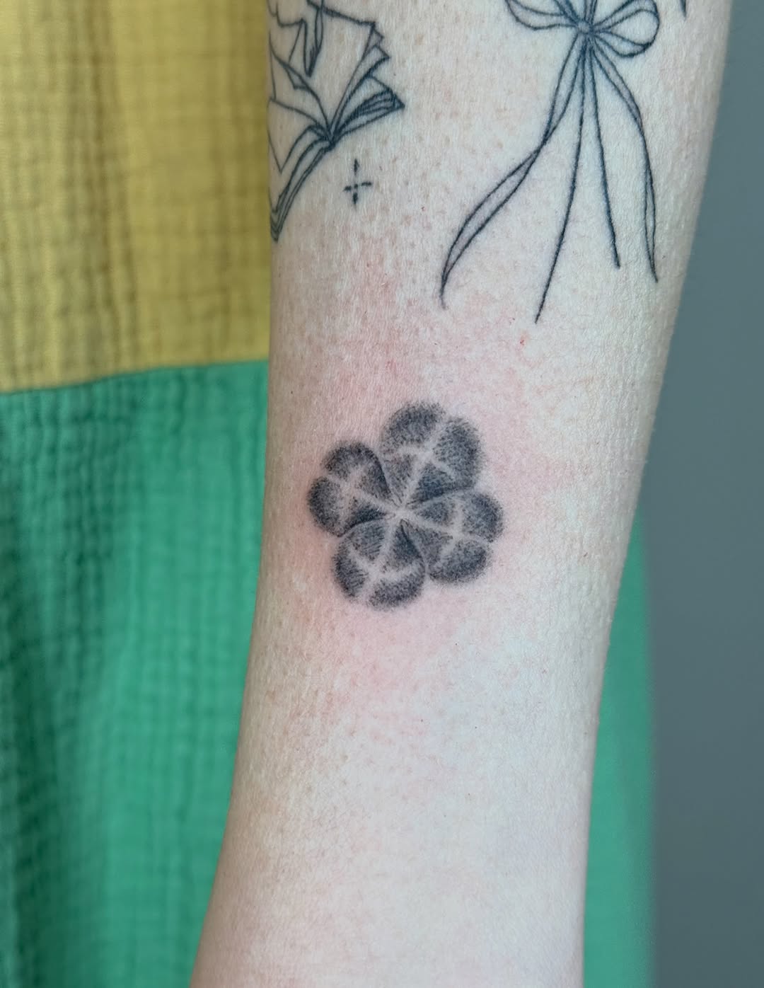 Tattoo by @youre_so_baby — dotwork, geometric