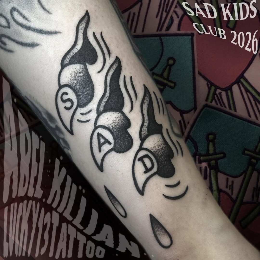 Tattoo by @tattooabel — american_traditional, lettering_script