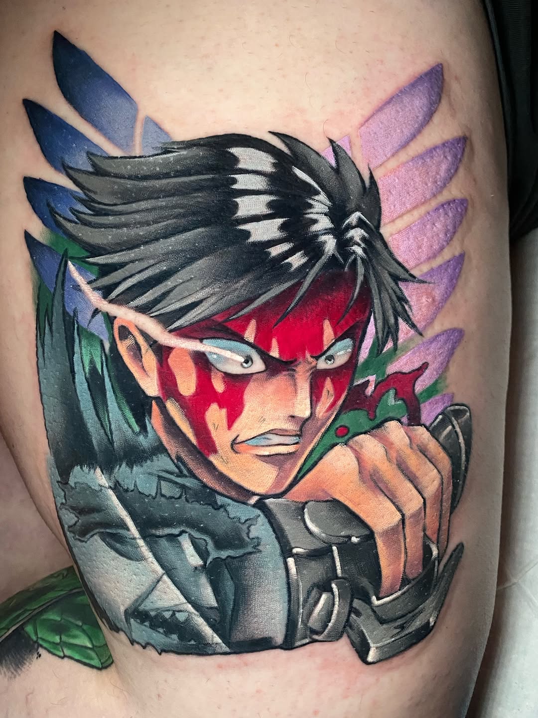 Tattoo by @tatumtatss — anime