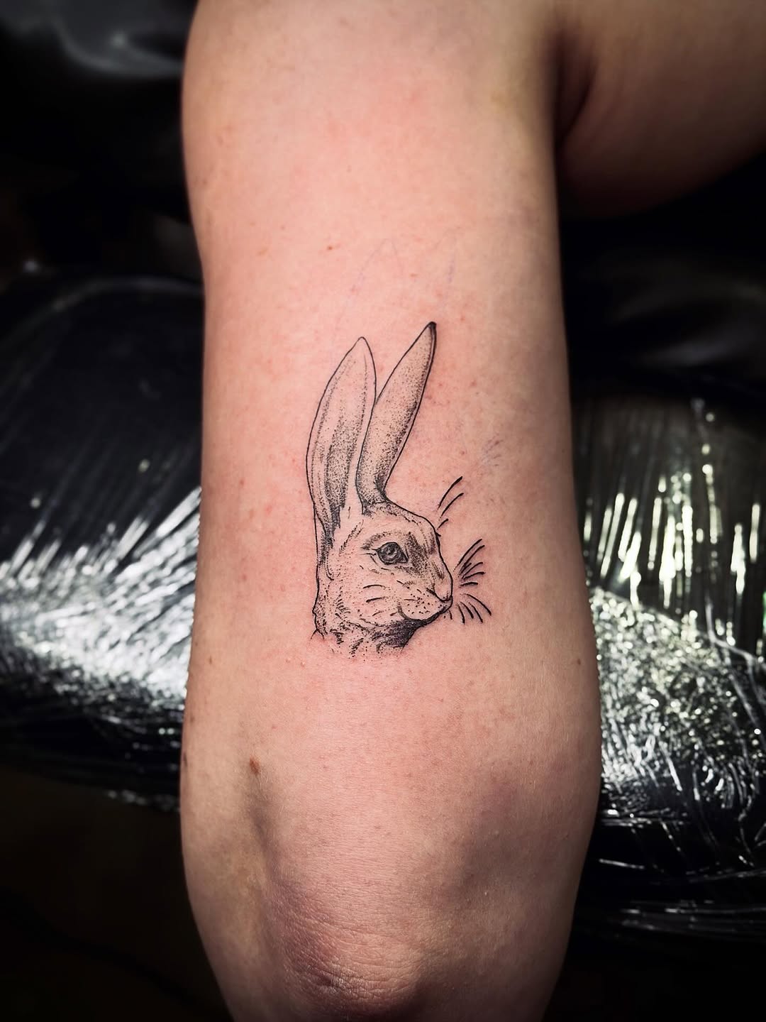 Tattoo by @giokay — dotwork