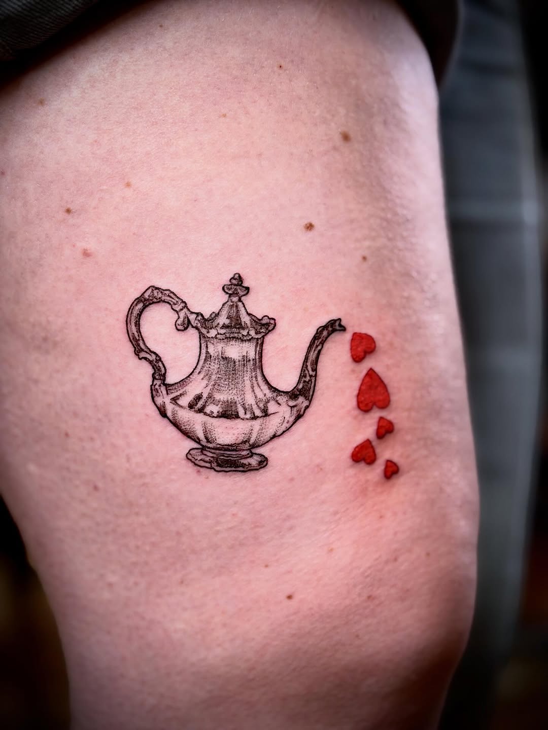 Tattoo by @giokay — black_and_grey