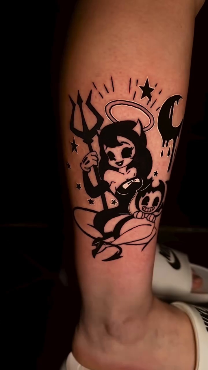 Tattoo by @kodas_tattoos — blackwork